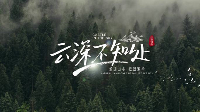 唯美光影手写文字标题片头