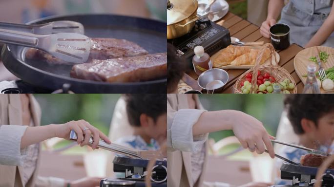 烤肉露营家庭聚会