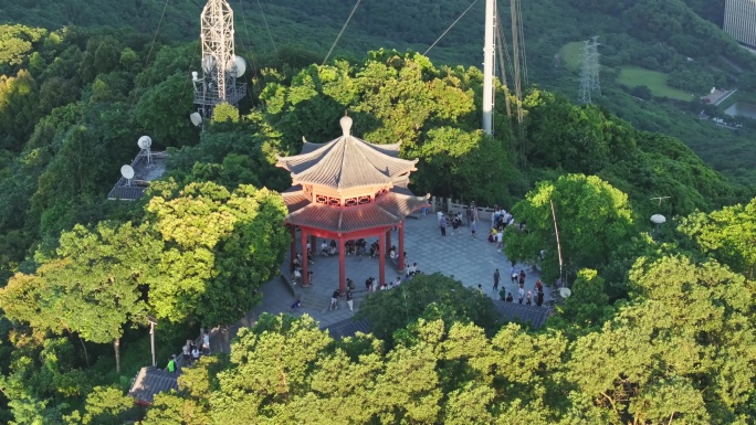 4K深圳塘朗山顶峰