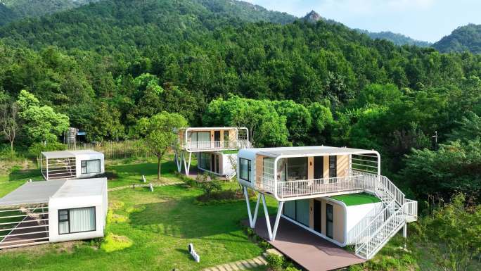 露营酒店 酒店 民宿 太空舱 集装箱民宿