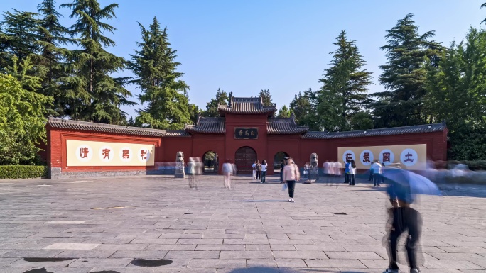 河南洛阳白马寺延时