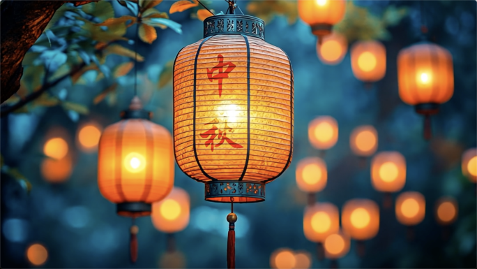 中秋节月饼月亮团圆赏月【合集】