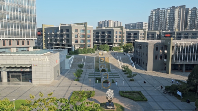 西安高新区瞪羚谷航拍