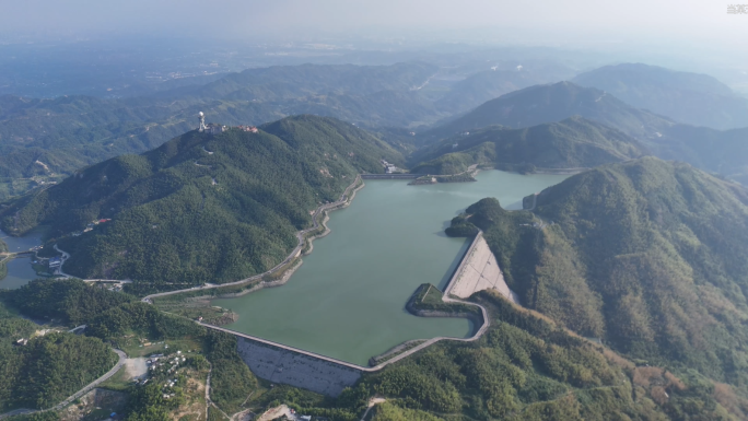 4K航拍黑麋峰国家森林公园
