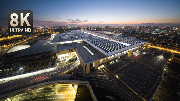 【8K】北京丰台站夜景