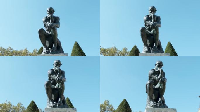 奥古斯特·罗丹的《思想者》在巴黎