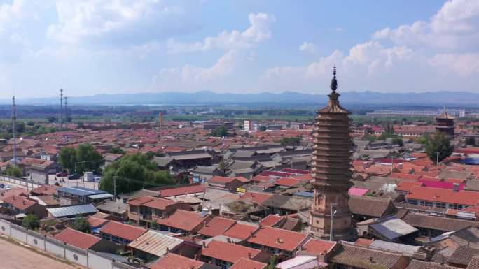 蔚县玉皇阁南安寺塔 黑神话悟空取景地