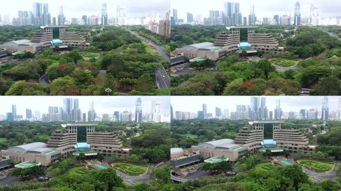 深圳五洲宾馆航拍