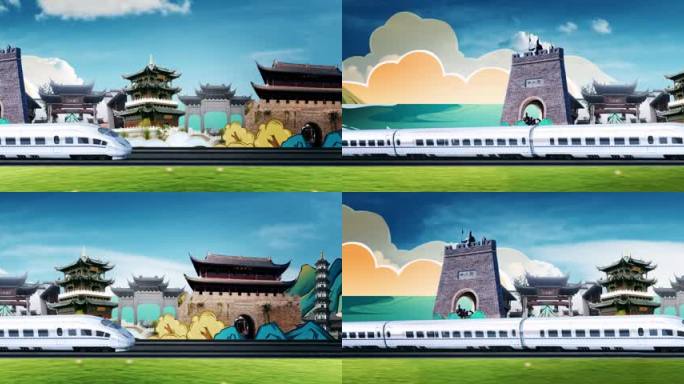 衢州旅游城市地标建筑