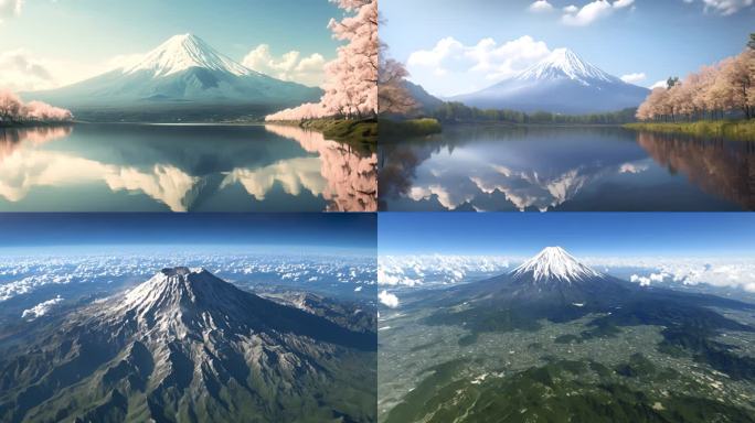 富士山 春夏秋冬