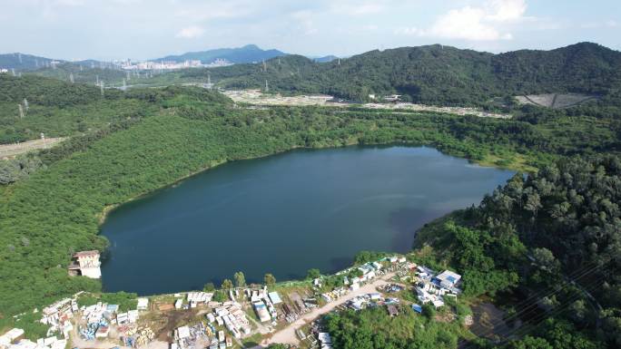 【正版素材】深圳宝安长流陂水库