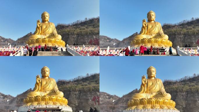 灌云伊山大佛佛光普照