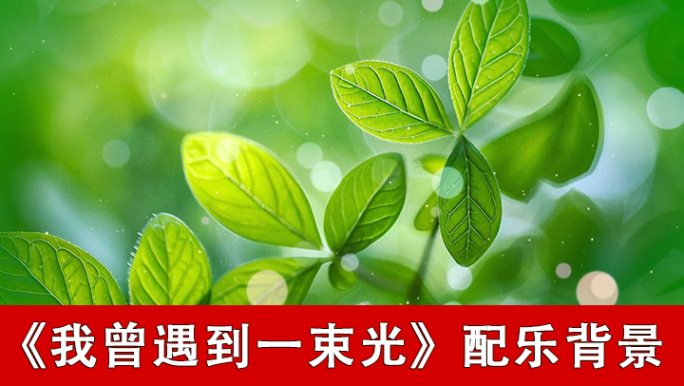 我曾遇到一束光-配乐背景