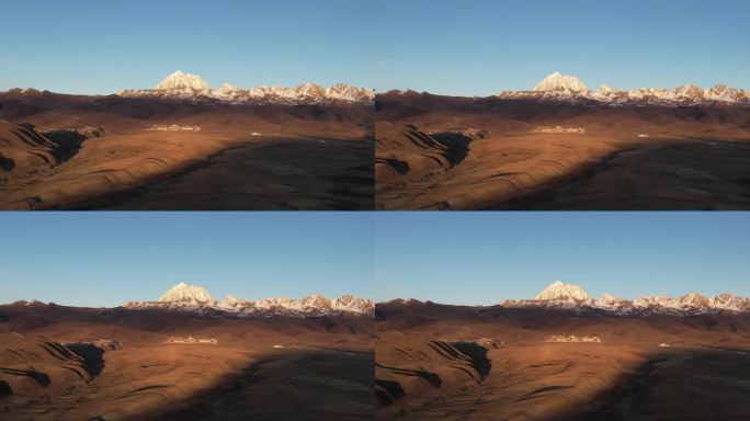 塔公草原航拍视频素材