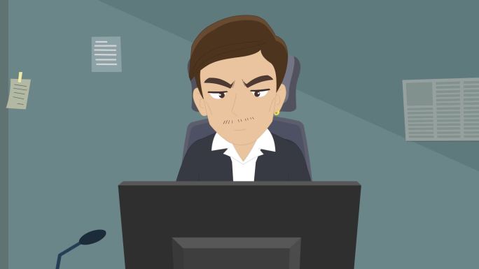 原创互联网犯罪警示片“明星梦”背后动画