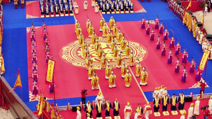 湄洲岛妈祖 九九巡安 妈祖祖庙 民俗活动