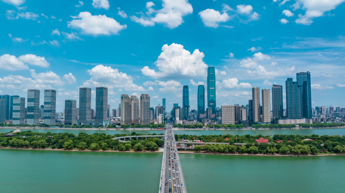 2024最新长沙城市宣传片航拍延时