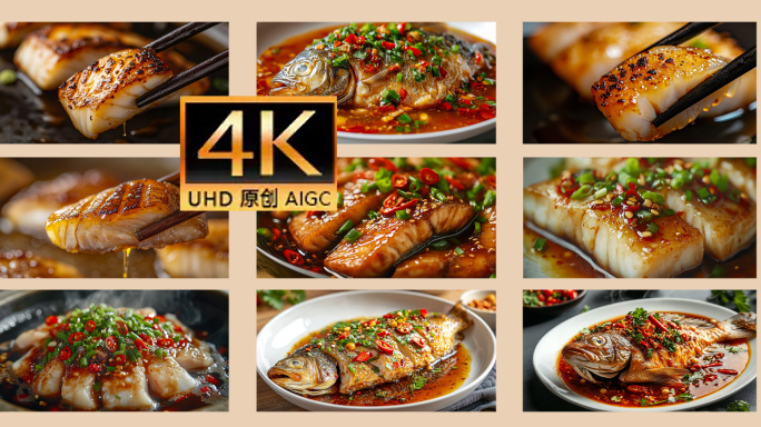 红烧鳜鱼徽菜 徽菜鱼 肉鲜美