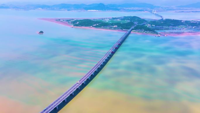 台州玉环大桥高速公路风光