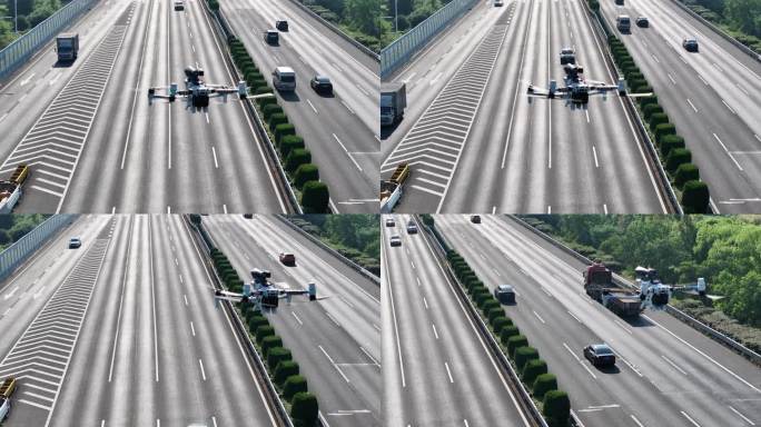 智慧高速公路无人机巡查预警喊话实战应用