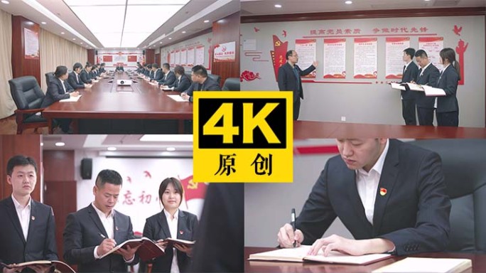 党建会议 青年党员学习 党员教育