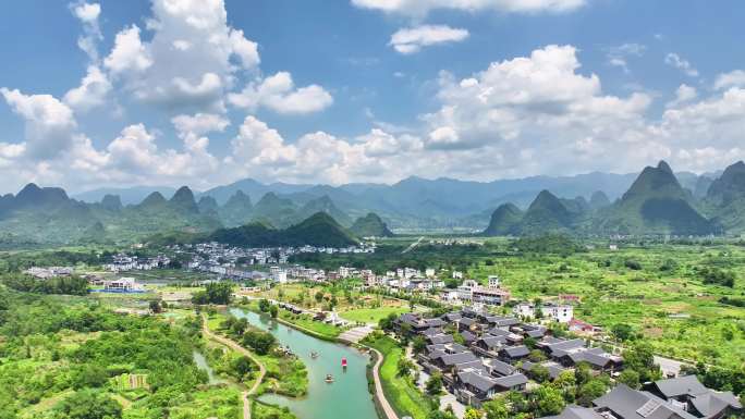 【最新4k15分钟】阳朔兴坪古镇宣传片