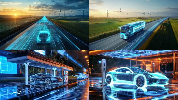 科技  新能源汽车 绿色清洁能源 低碳