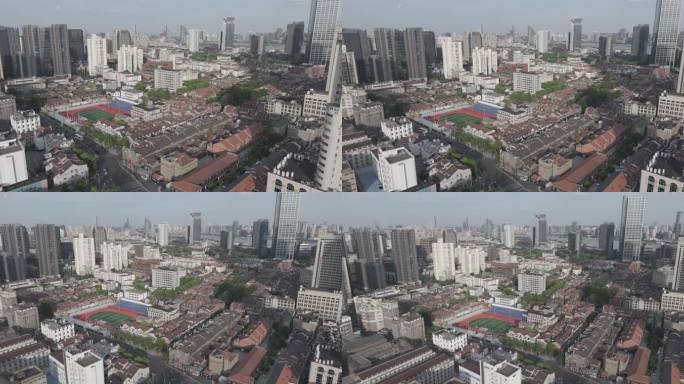 4K-Log-航拍上海犹太难民收容所旧址