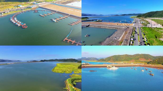 宁波湾天妃湖海边露营地