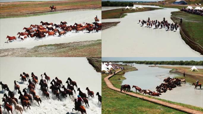 中国新疆昭苏天马御河