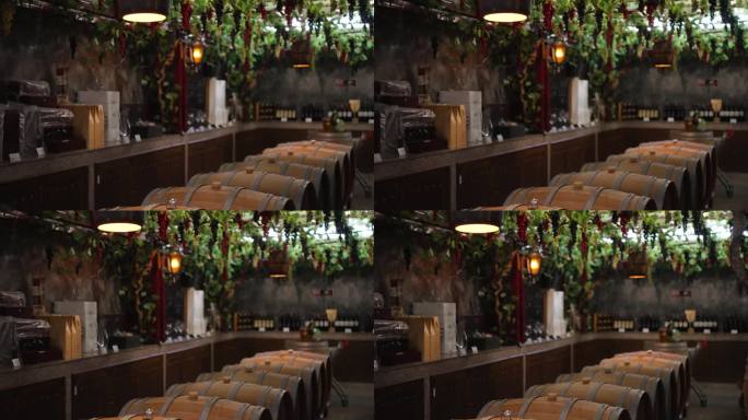 小型酿酒厂生产葡萄酒。