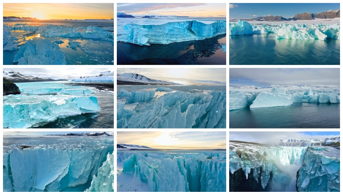 南极冰川南极考察