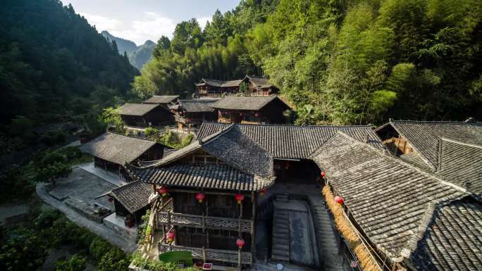 湖北恩施少数民族聚居村落