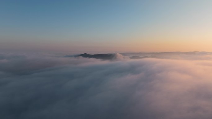 山间云海航拍视频（非延时摄影）多段合集