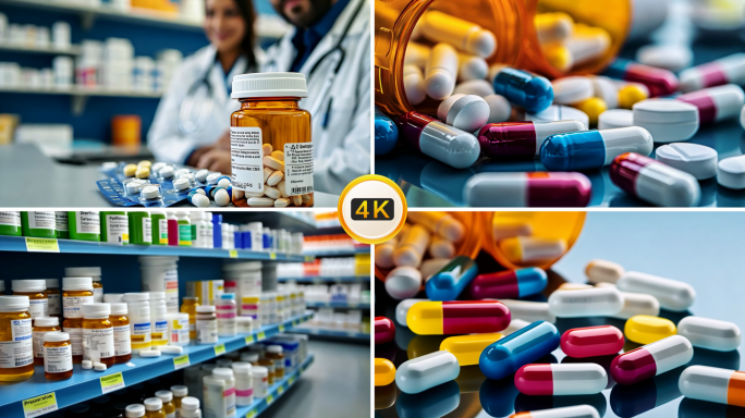 药房 处方药 医疗 药剂师 货架 药品