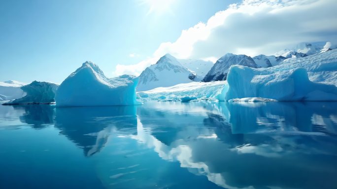 【大合集】南极冰川冰天雪地冰融化