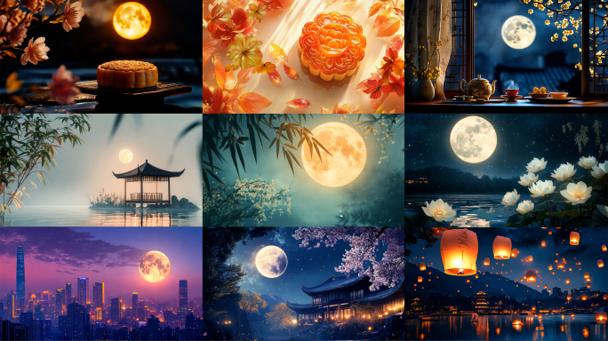 80组唯美中秋节视频（合集）