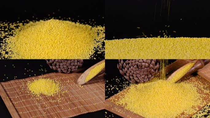 [4K原创]五谷杂粮 小米