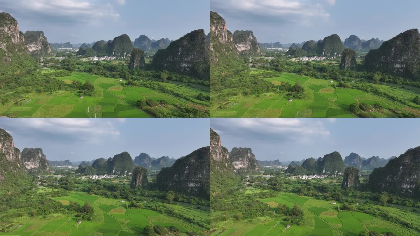 桂林阳朔遇龙河漂流竹筏宣传片