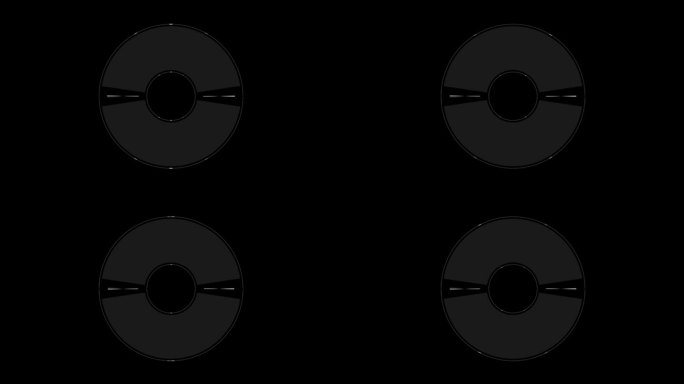 数字技术元素。高科技风格的HUD元素。