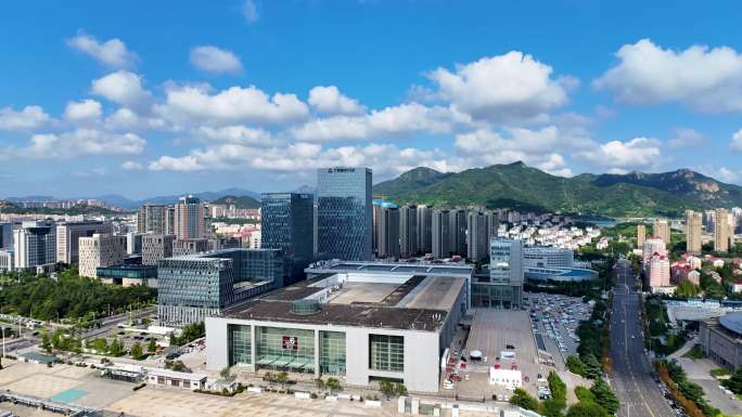 青岛国际会展中心延时 崂山会展中心延时