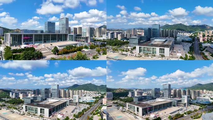青岛国际会展中心延时 崂山会展中心延时