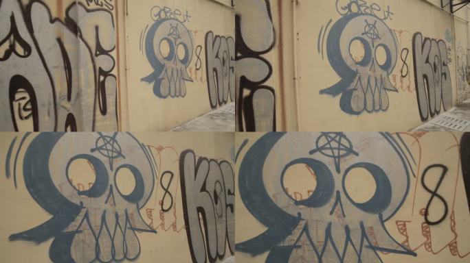 马来西亚街头涂鸦墙