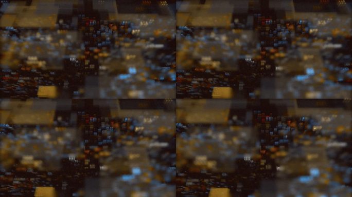 赛博朋克 ui  界面