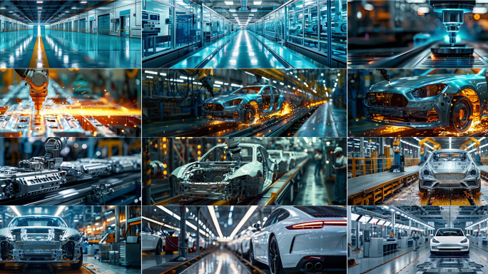 新质生产力 新能源汽车 人工智能 生产线