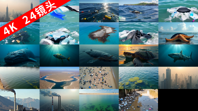 【环境污染合集】海洋工业水污染城市垃圾