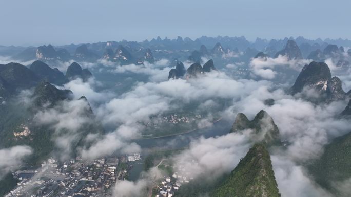 桂林阳朔兴坪古镇宣传片