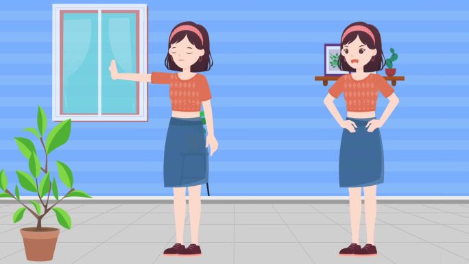 MG人物 卡通女生 年轻女老师