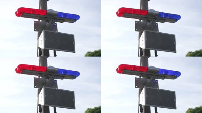 智慧高速公路雷式一体预警定向喇叭警报灯