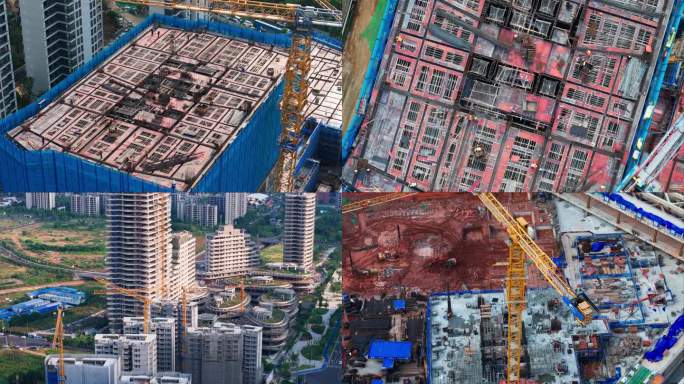 保交楼建筑工地复工复产城市建设